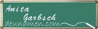 Anita Garbsch Visitenkarte